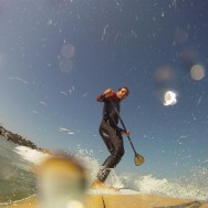 SUP Surfing