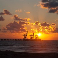 Caesarea's Sunset