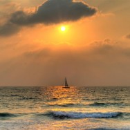 Sunset sail