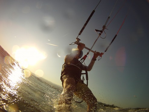 Kite surfing Kineret