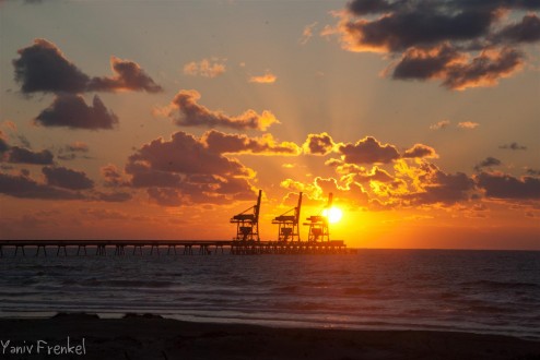 Caesarea's Sunset